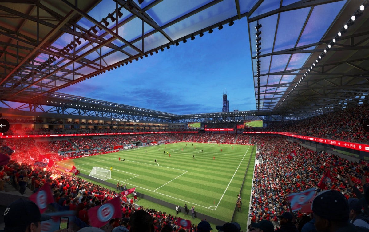 New Chicago Fire stadium earns key approval from city panel