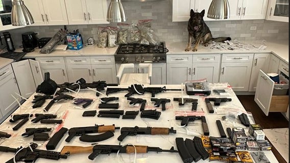 Cook County crime: Feds seize fentanyl, 25 guns, arrest 2 suspects, prosecutors say