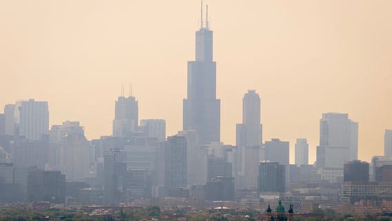 Air quality alerts posted for Chicago, other big cities as Canadian wildfire smoke invades US