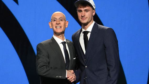 Cooper Flagg taken by the Dallas Mavericks with the No. 1 pick in the NBA draft