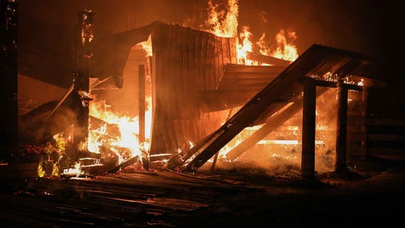 Horses die in McHenry County barn fire