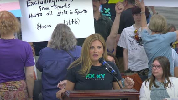 Illinois school board meeting madness continues as tensions escalate over trans athletes in girls' sports