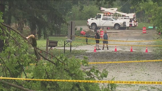 Powerful storm slams Batavia, leaving behind damage