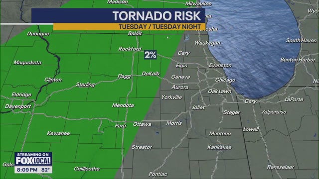 Chicago weather: Hazy heat gives way to storm risk Tuesday night