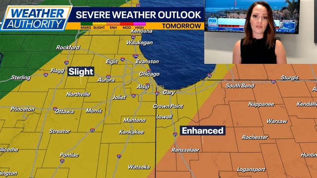 Chicago weather: Severe storms possible Wednesday followed by weekend heat wave