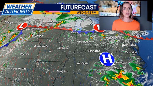 Chicago weather: Some isolated showers popping up this afternoon