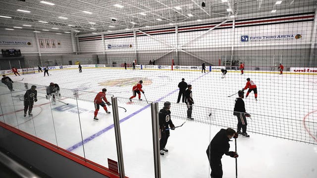 Chicago Blackhawks announce extension plans for practice facility and the next home for the Chicago Steel
