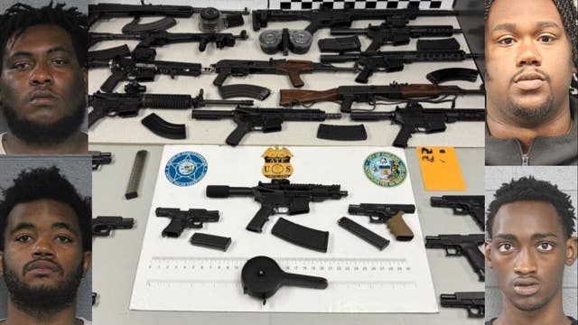 Chicago crime: 20 guns seized, 5 charged in firearm trafficking probe, police say