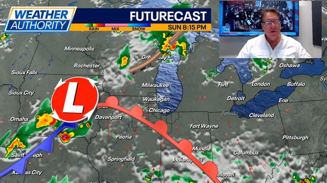 Chicago weather: Sunny Sunday ahead with possible showers