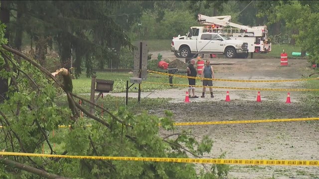 Powerful storm slams Batavia, leaving behind damage