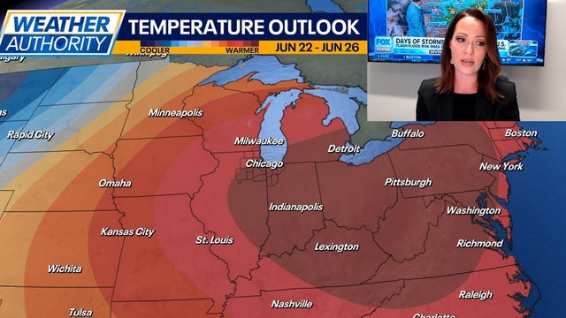 Chicago weather: Triple-digit heat index values look likely by the weekend