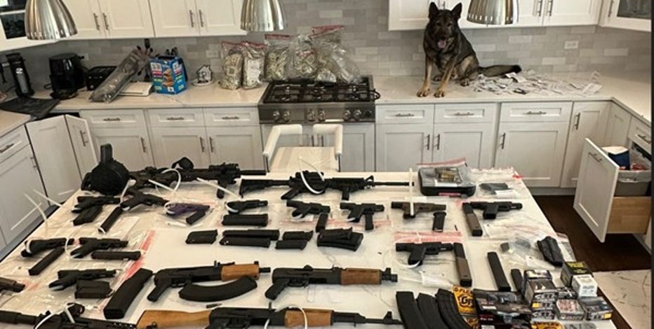 Cook County crime: Feds seize fentanyl, 25 guns, arrest 2 suspects,  prosecutors say | FOX 32 Chicago
