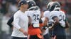 Chicago Bears training camp: Ben Johnson said Thursday would be a test, and the offense answered