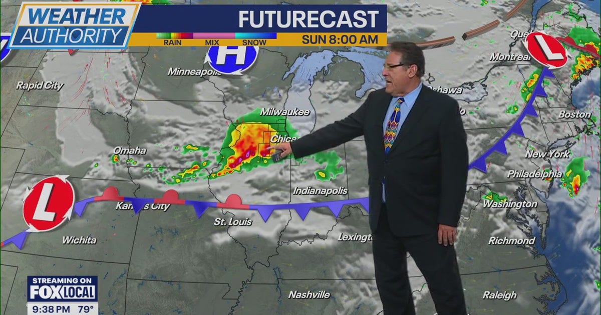 Chicago weather: Rain, flood risk continue into Sunday | FOX 32 Chicago