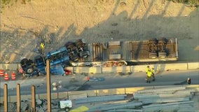 Driver dies in rollover crash on I-294 exit ramp to I-290
