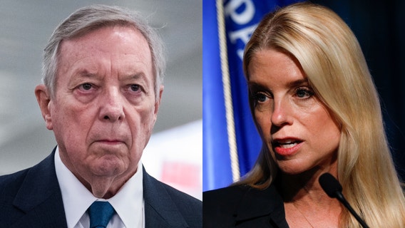 Durbin urges Bondi to release Epstein files 'without delay'