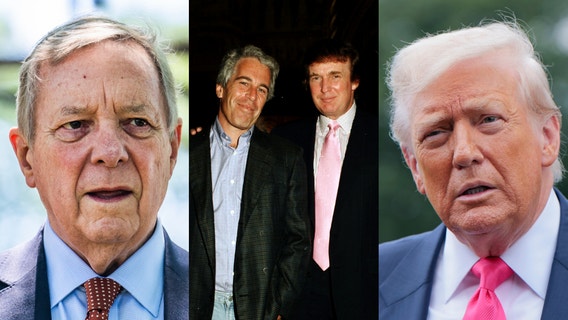 Durbin says FBI was pressured to flag Epstein records mentioning Trump