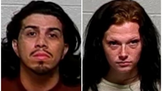 Illinois police chase ends with crash and two arrests