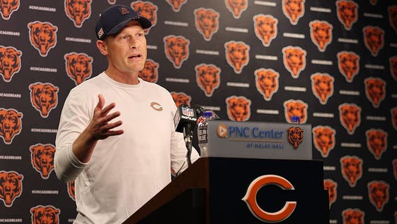 'Everything matters': Ben Johnson welcomes pressure and unknown in his first Chicago Bears training camp