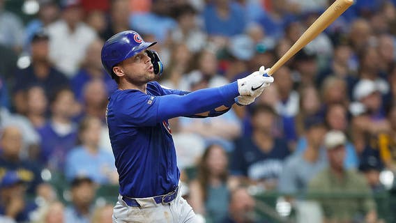 Cubs beat Brewers 10-3 to avoid sweep off Busch HR, Ballestero’s 3-run double