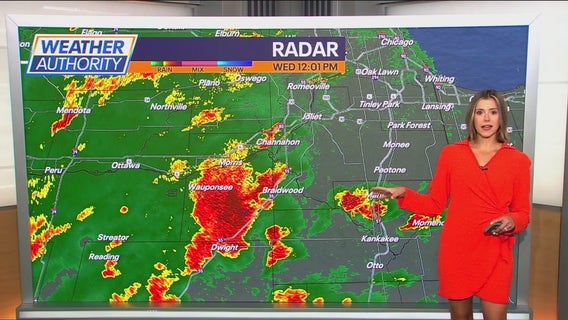 Chicago weather: Storms hit far SW suburbs; flash flood warning in NW Indiana