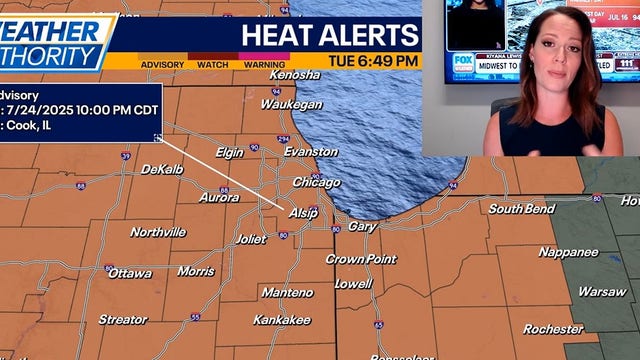 Chicago weather: Heat Advisory will go into effect Wednesday morning