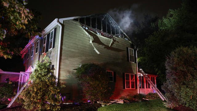 Lightning strike likely sparked fire that heavily damaged Illinois home: officials