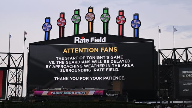 Guardians-White Sox game postponed because of rain, to be made up as part of split DH