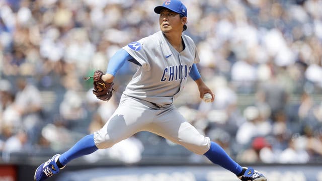 Imanaga strikes out Aaron Judge twice, pitches 7 innings as Cubs beat Yankees 4-1