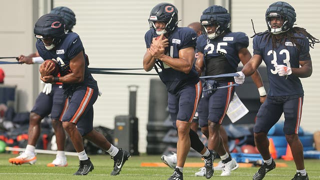 Chicago Bears training camp: Game week preparations begin as the Miami Dolphins come to town