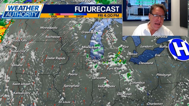 Chicago weather: Isolated showers, storms expected July 4th morning