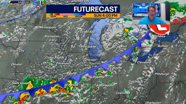 Chicago weather: Scattered showers expected overnight