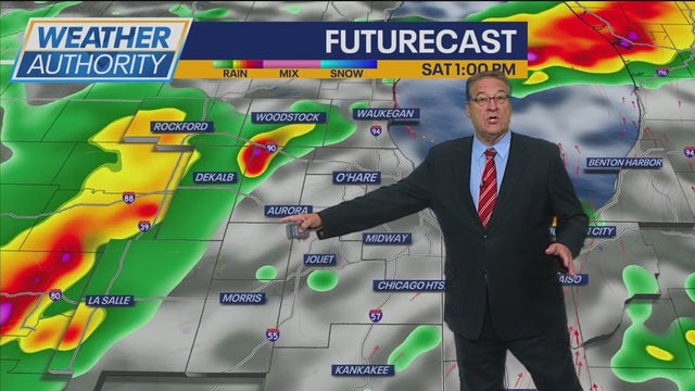 Chicago weather: Storms weaken as they approach, downpours still possible