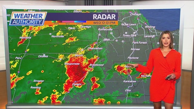 Chicago weather: Storms hit far SW suburbs; flash flood warning in NW Indiana