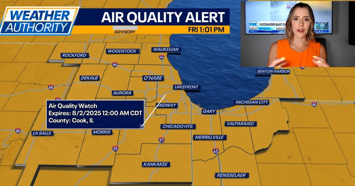Chicago weather: Air Quality Alert extended through Saturday night ...