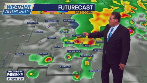 Chicago weather: Severe Thunderstorm Watch issued for parts of Illinois
