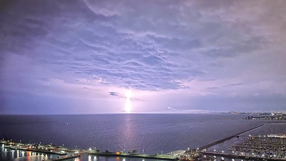 PHOTOS: Multiple rounds of storms, rain rip through Chicago area