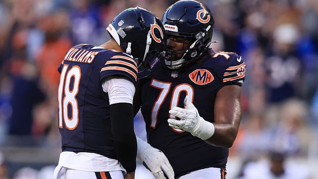 How Chicago Bears' left tackle competition helped shape other parts of the offensive line