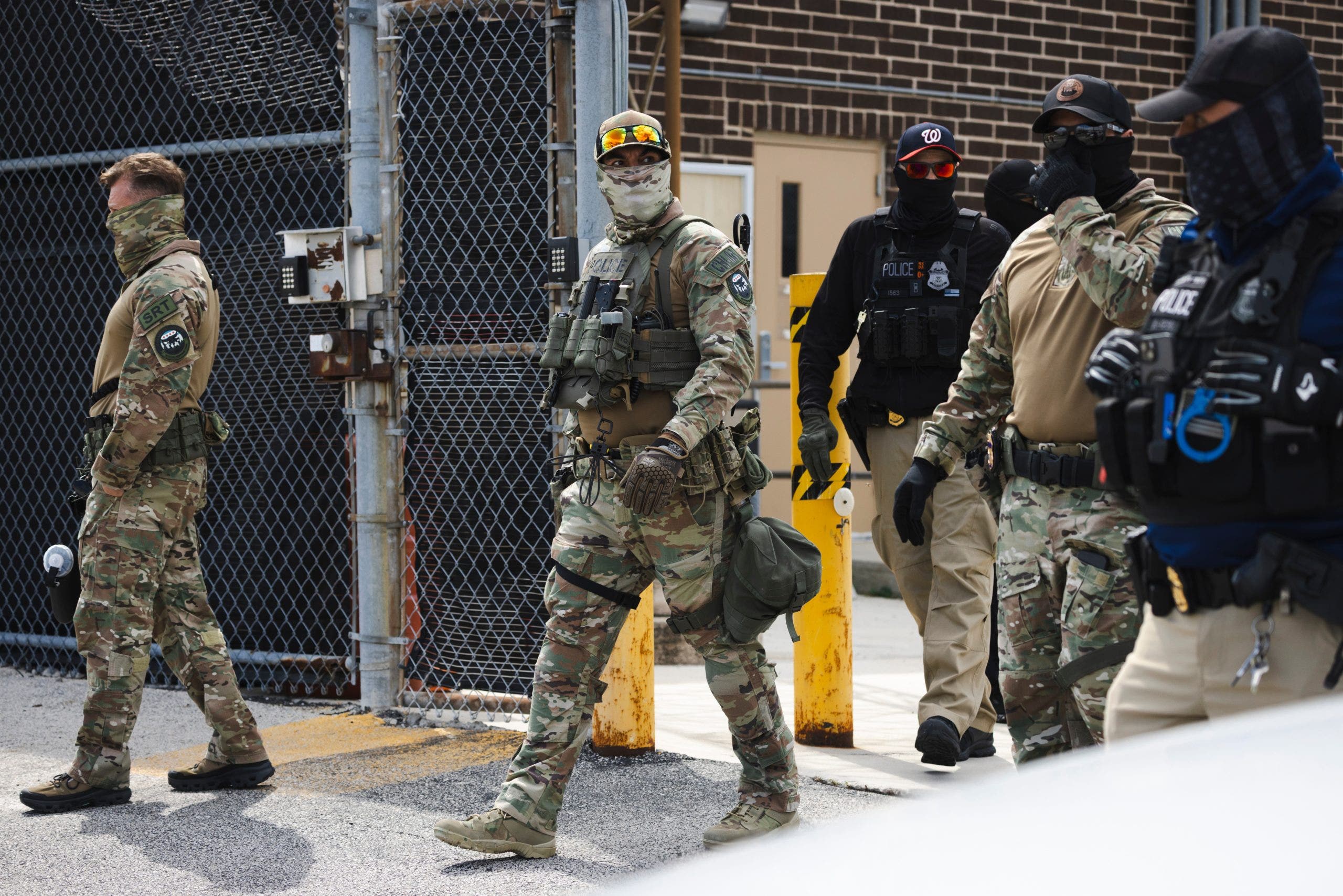 Federal court blocks the release of hundreds of immigrants arrested in a Chicago-area crackdown