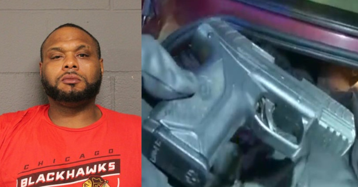 Chicago felon charged after loaded gun found during traffic stop ...