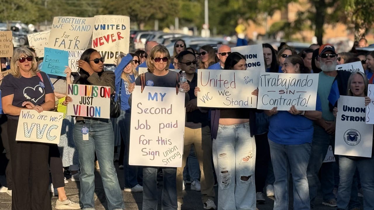 Teachers union in Valley View SD announces strike date