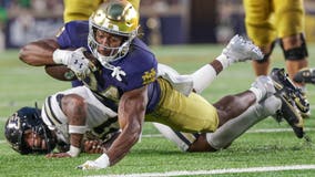 Price’s four touchdowns power No. 24 Notre Dame to 56-30 win over Purdue