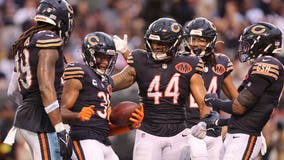 Caleb Williams ties career high with 4 TD passes, Ben Johnson gets 1st win as Bears beat Cowboys