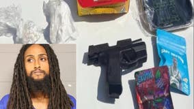 Cook County police find loaded gun, 77g of cocaine on suspect, sheriff says