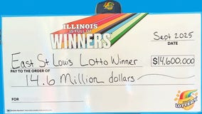 Illinois Lottery player wins $14.6M jackpot
