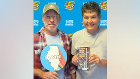 $1M Illinois Lottery win lets man's wife retire early: 'A blessing for both of us'