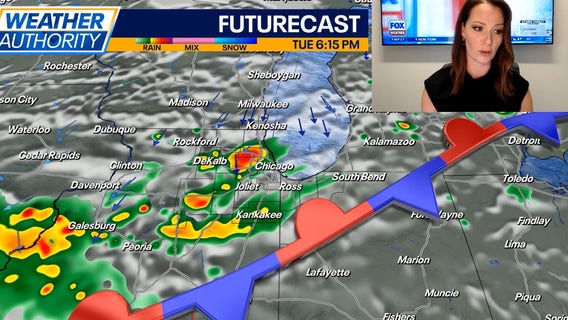 Chicago weather: Several chances for rain this week with a midweek cool-down