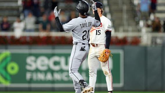 Taylor hits 2-run double in ninth to lead White Sox to 4-3 comeback win over Twins
