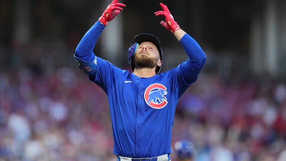 Steer’s 4th homer in 4 games powers Reds past Cubs 6-3 and within 1 game of final NL wild-card spot