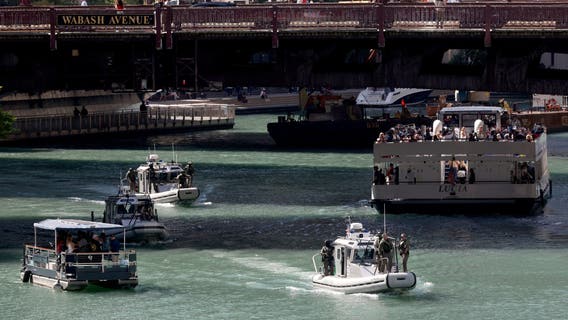 U.S. Customs and Border Protection boats reportedly seen on the Chicago River, Chicago Tribune says